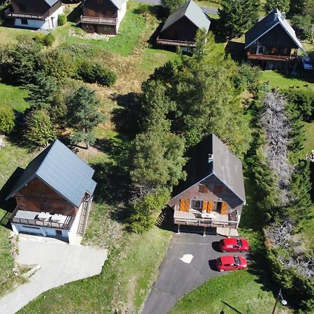 Authentique Chalet Vue Sur Le Lac Et Les Pistes Besse-et-Saint-Anastaise Luaran gambar