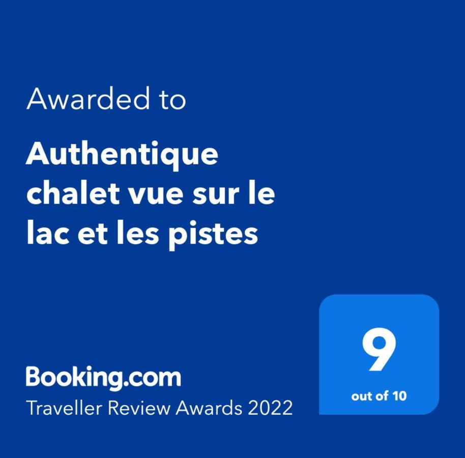 Authentique Chalet Vue Sur Le Lac Et Les Pistes Besse-et-Saint-Anastaise Luaran gambar